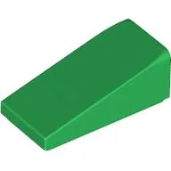 Brick Sloped 18° 2 x 1 x 2/3 / Green