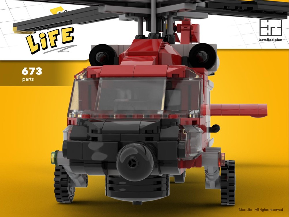 Lego Sikorsky MH-60 Guard Coast