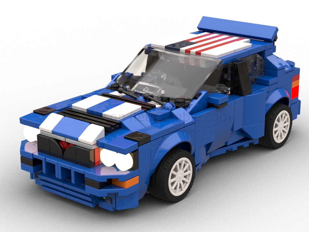 Lego Lancia Delta-FA L'AMERICANO (LiTE Compatible)