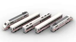 DB ICE 1 - German High-Speed Train