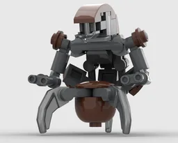 Droideka (Destroyer Droid) - Minifig Scale