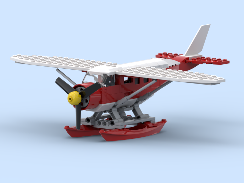 Lego Minifig Scale Seaplane