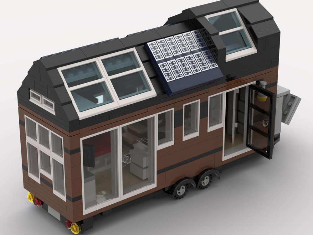 Lego Tiny House on wheels 1