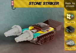 The Stone Striker - Compact Mining Vehicle