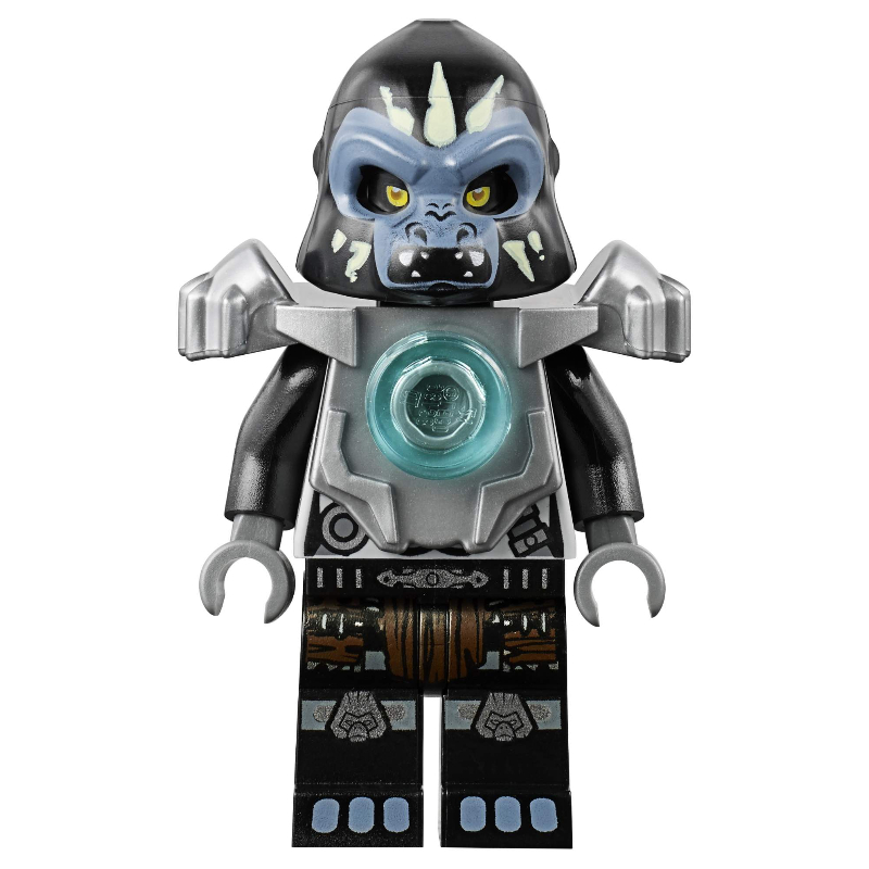Lego Gorzan with Flat Silver Shoulder Armor