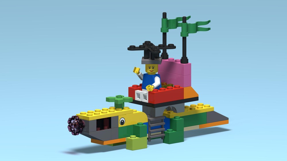 Lego 2000409-1 - A Serious Crocodile Throne