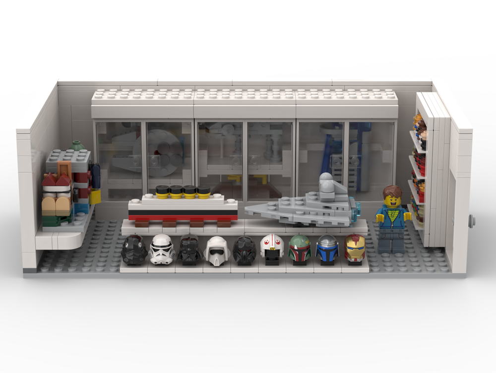 Lego Brick Business Life - The Display Room