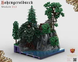 D13 Castle Hohengeroldseck - Tower ruins on the cliff (Landscape Expansaion 1)