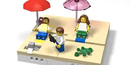 Beach on MILS Plate #2