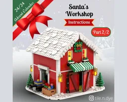 Santa's Workshop 1/2 - LEGO CHRISTMAS MOC