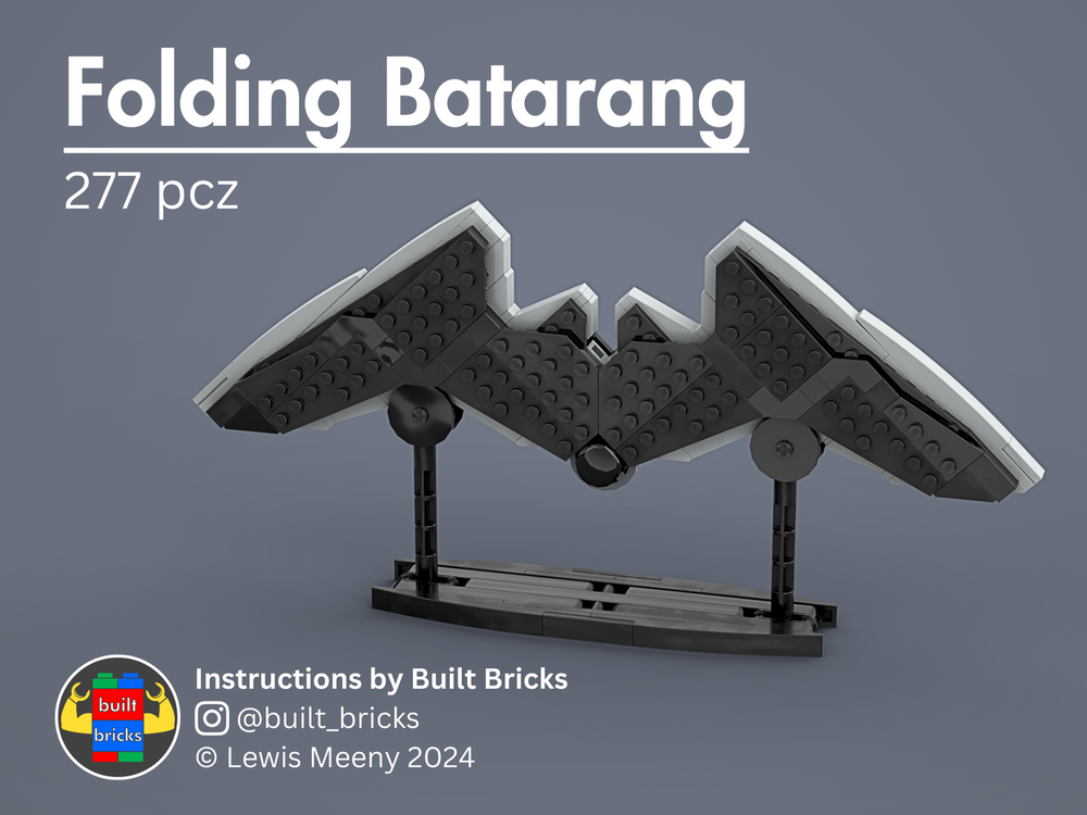 Lego Folding Batarang