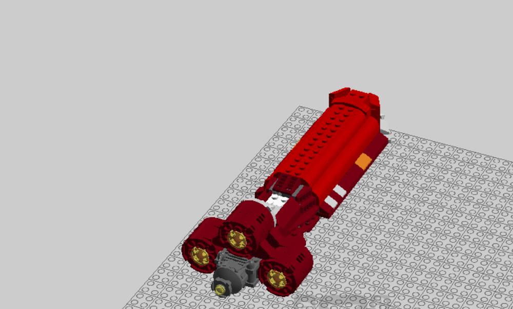 Lego CSS-1 Corellian shuttle (reedited)