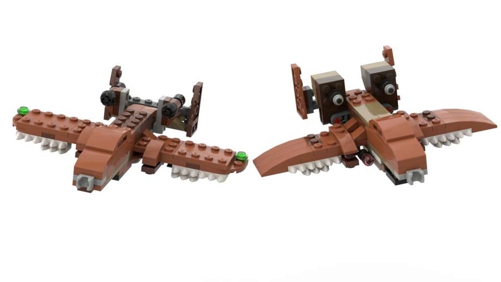 Lego 77940 A-10 Thunderbolt (''Warthog'') 2 versions