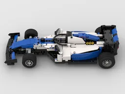 F1 Racing - (Blue white)