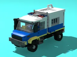 Off-road Police Van