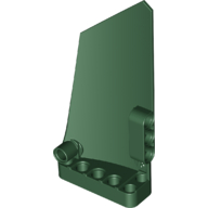 Lego Technic Panel Fairing #18 Large Smooth, Side B / Dark Green