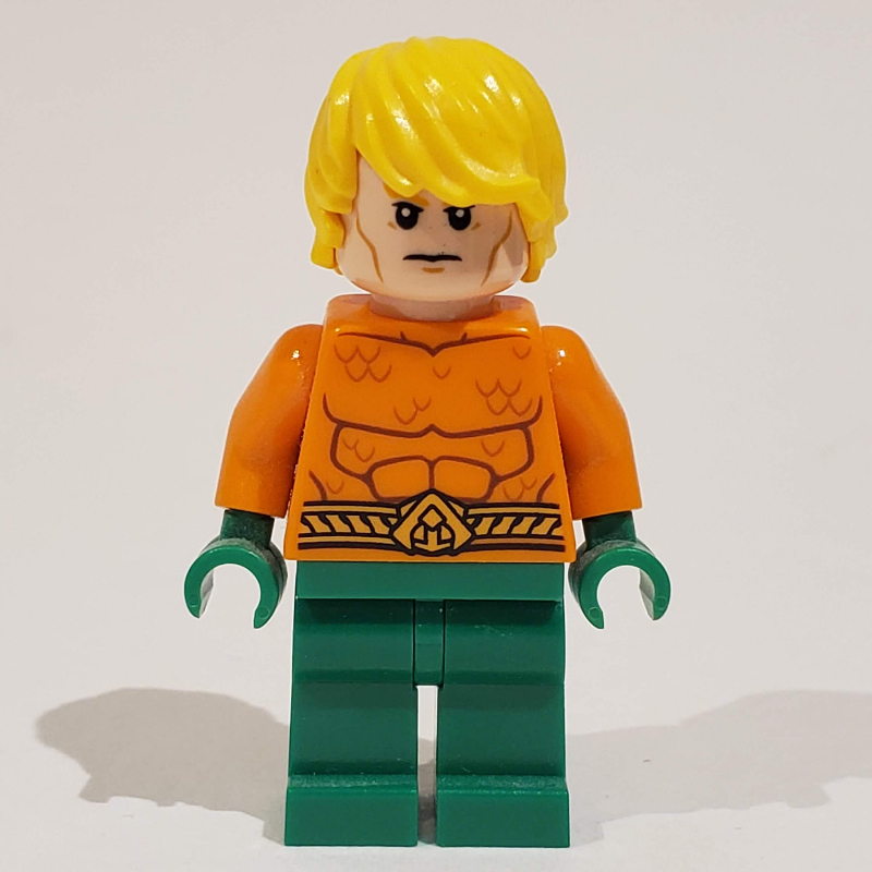 Lego Aquaman, Short Yellow Hair (3626c Head)