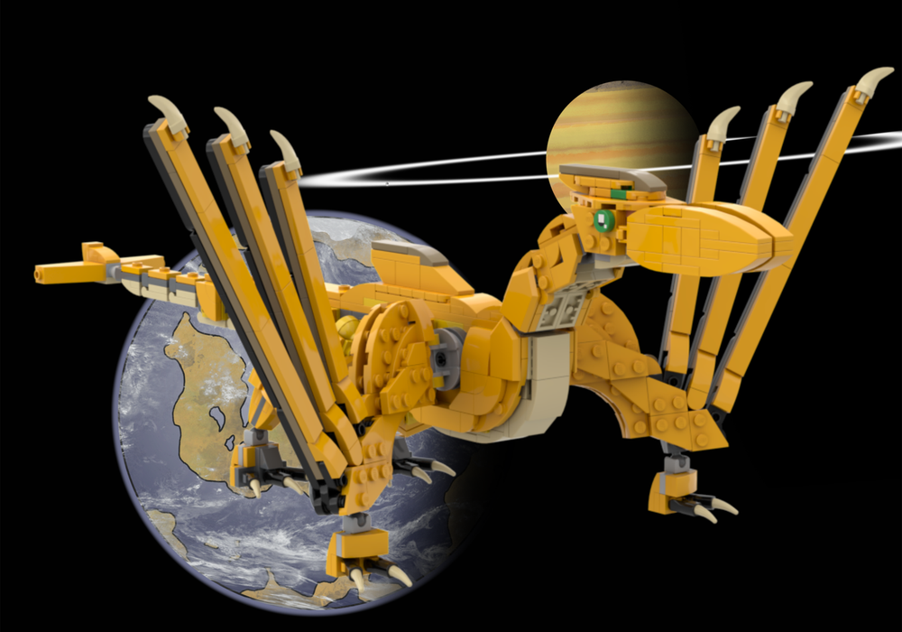 Lego Sunset Drakomorph