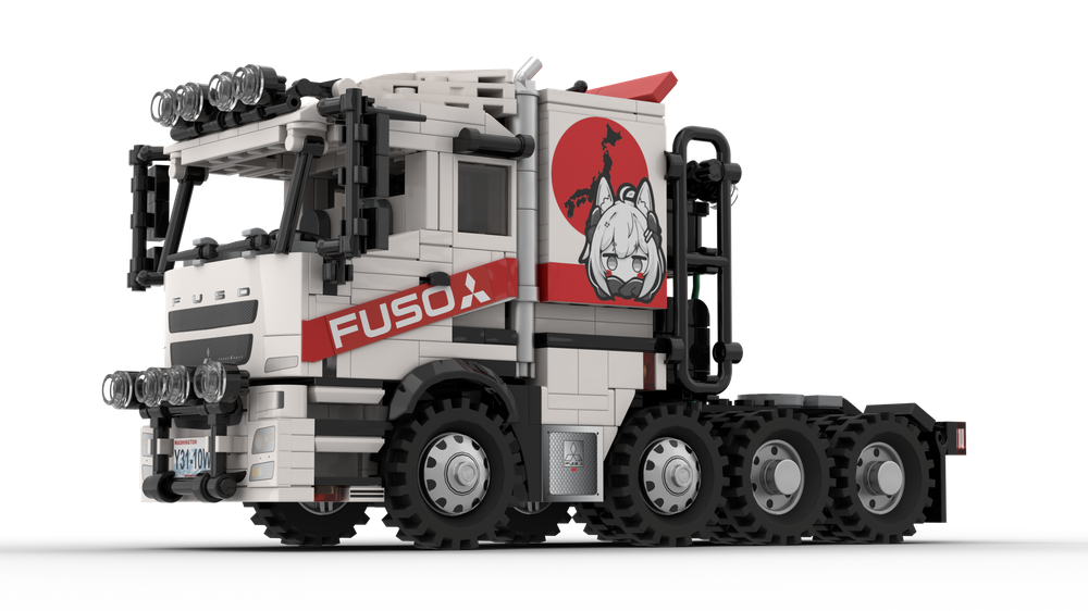 Lego Mitsubishi Fuso FV-R Custom 8x4