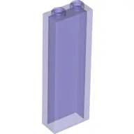 Brick 1 x 2 x 5 without Side Supports / Trans-Purple