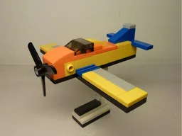31060 Small Plane on Stand