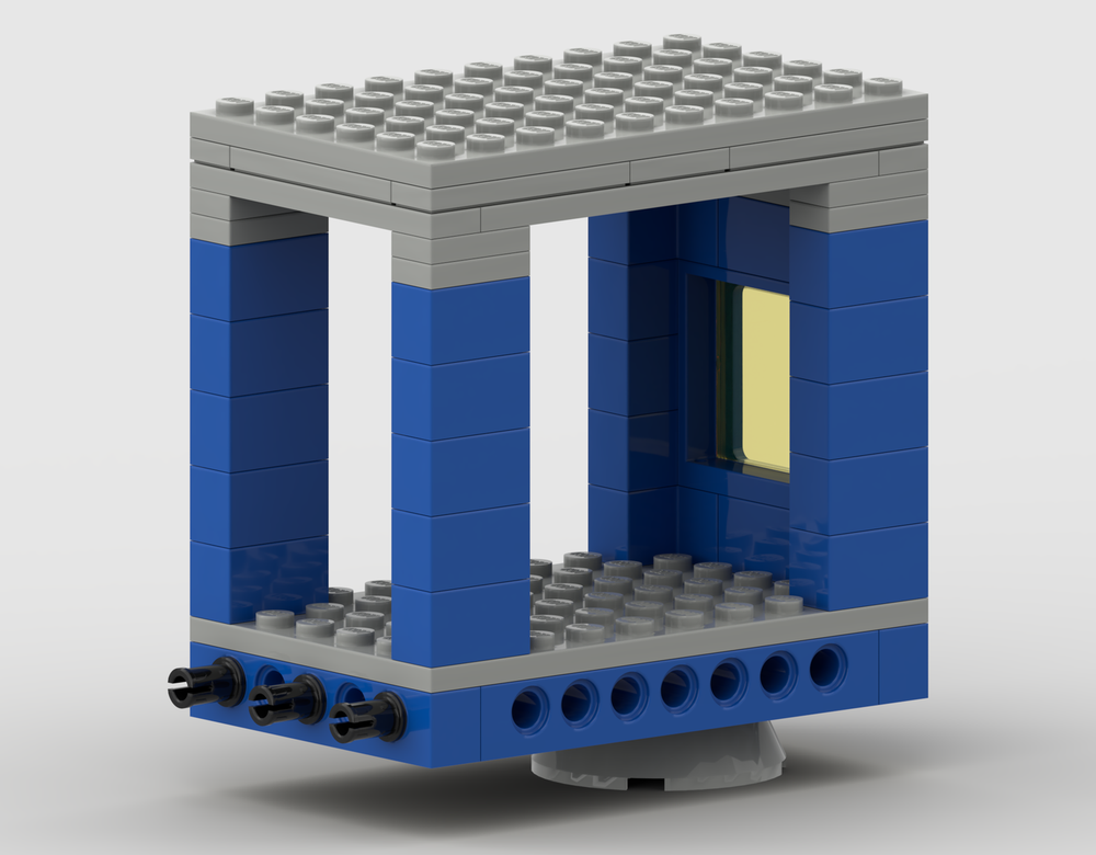 Lego Space Base Alpha - 4. End Corridor