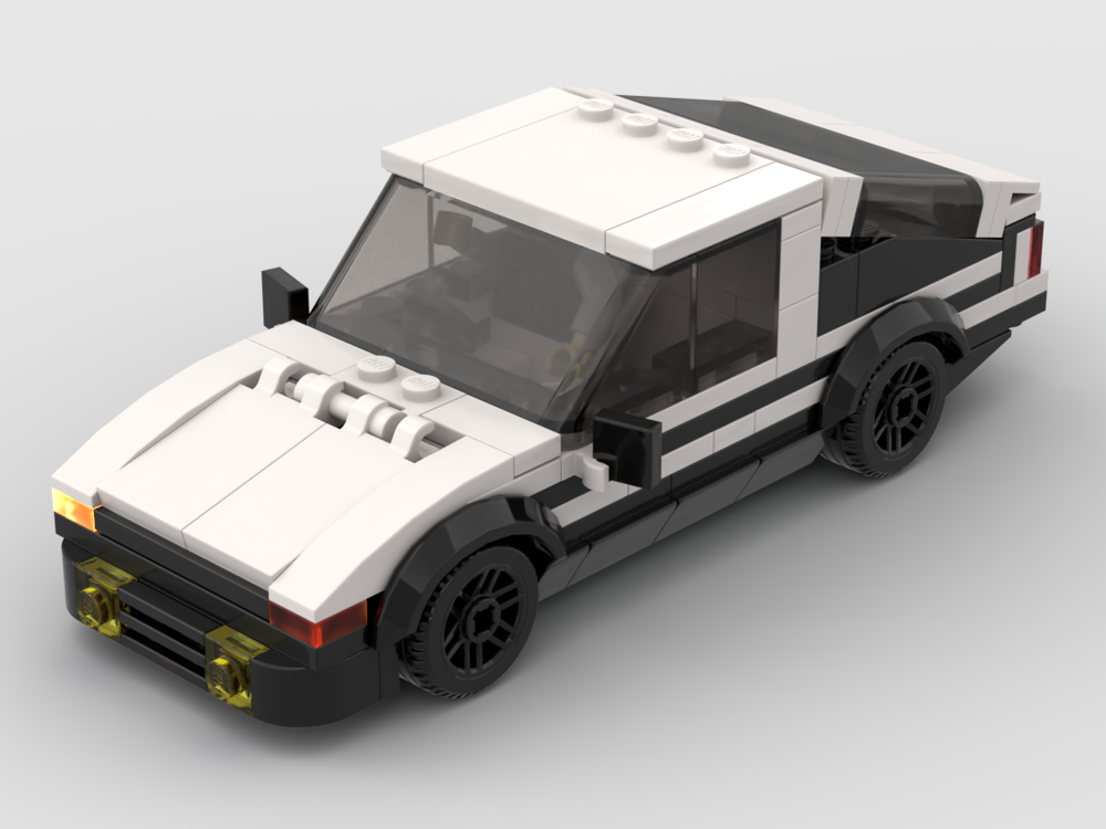 Lego Toyota Corolla AE86 - 6 studs