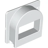 Duplo Door / Window / Mailbox Raised / White