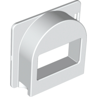 Lego Duplo Door / Window / Mailbox Raised / White