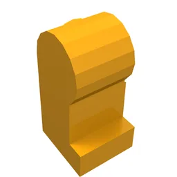 Leg, Right / Medium Orange