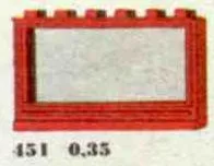 1 x 6 x 3 Window, Red or White