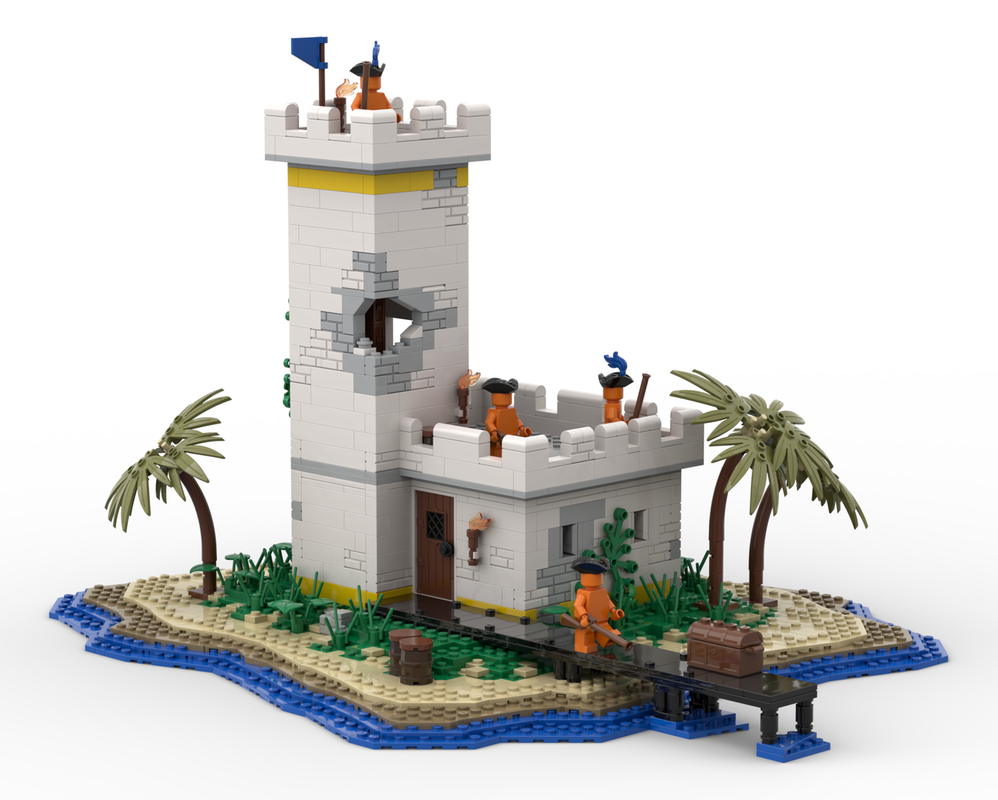 Lego Eldorado Pirates Outpost Island