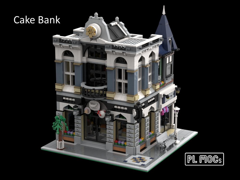 Lego Cake Bank - 10255 Assembly Square Alternative Build