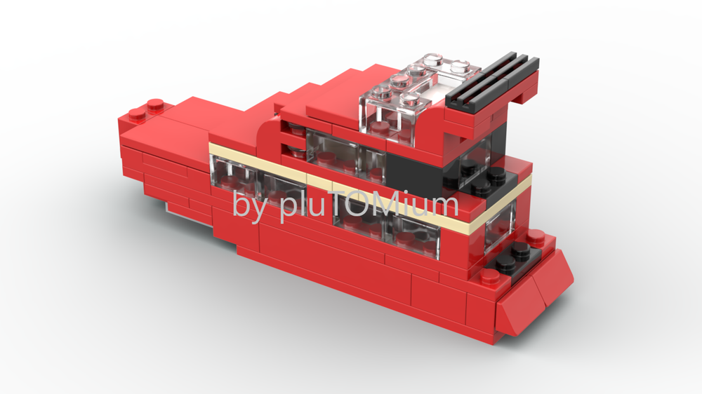 Lego Luxury Yacht (LEGO 40220 ALternate)