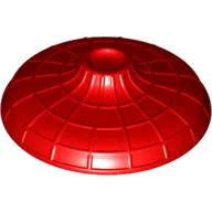 Hat Conical Asian with Raised Center / Red