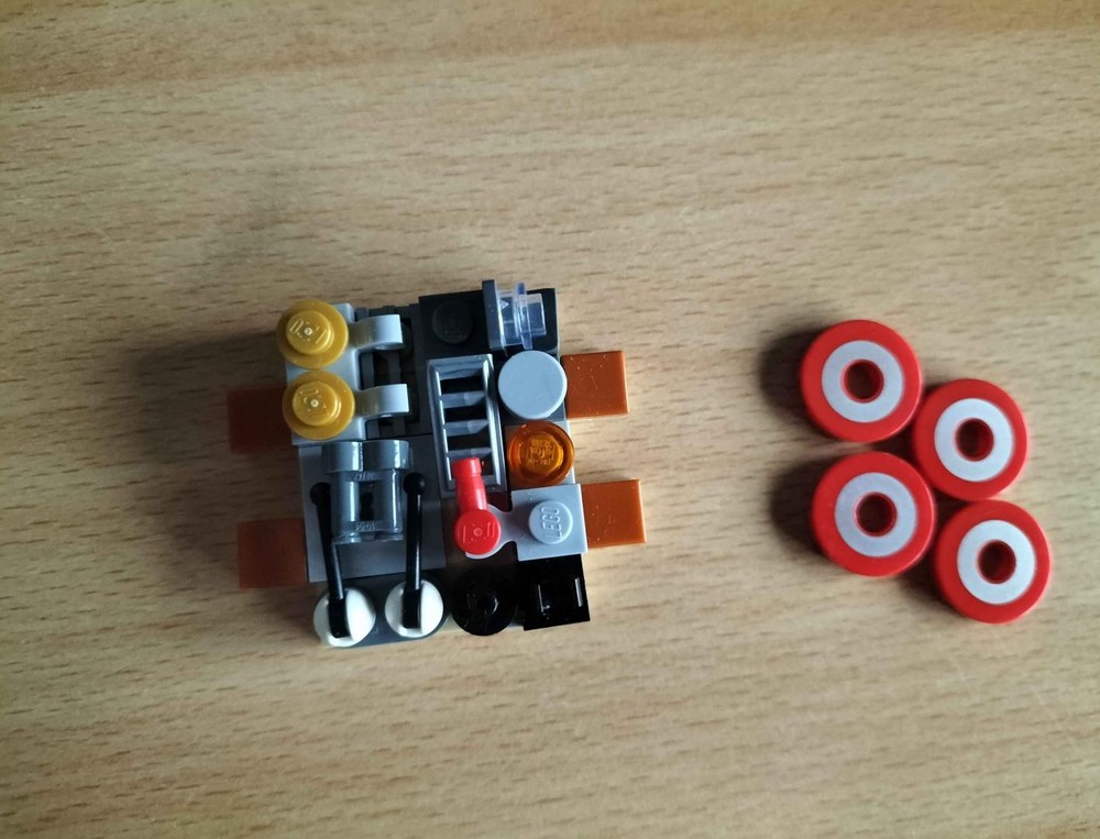 Lego BTTF 3 - engine & wheels