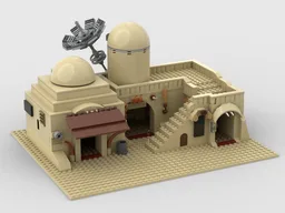 Tatooine Double Building (Slums); TAT02