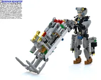 Foldable Armed Backpack Helicopter