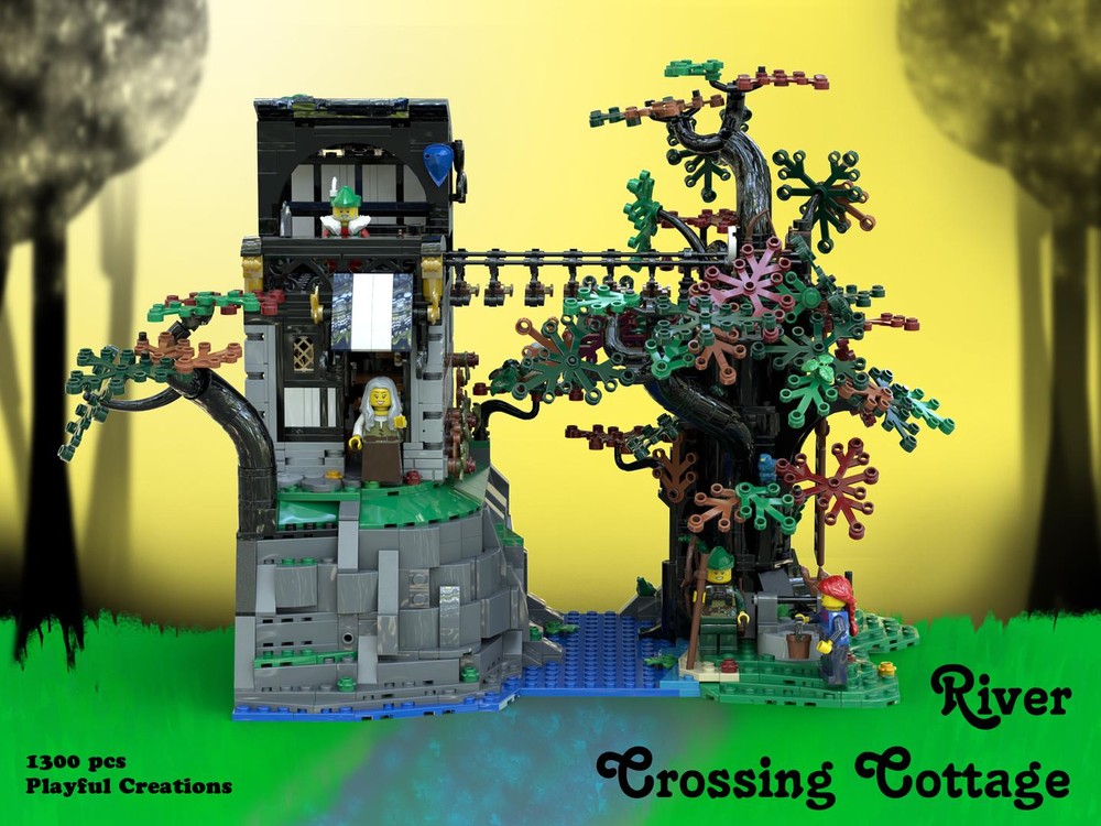 Lego River Crossing Cottage