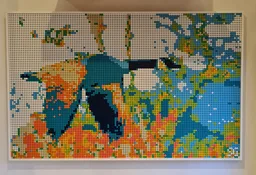 Canada Goose in Flight - Lego World Map Alt build