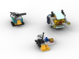 Blocky copter vs invader from Mars