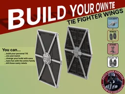 TIE Starfighter Wings - Build Your Own TIE