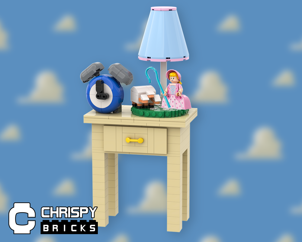 Lego Toy Story Bo Peep's Lamp and Nightstand