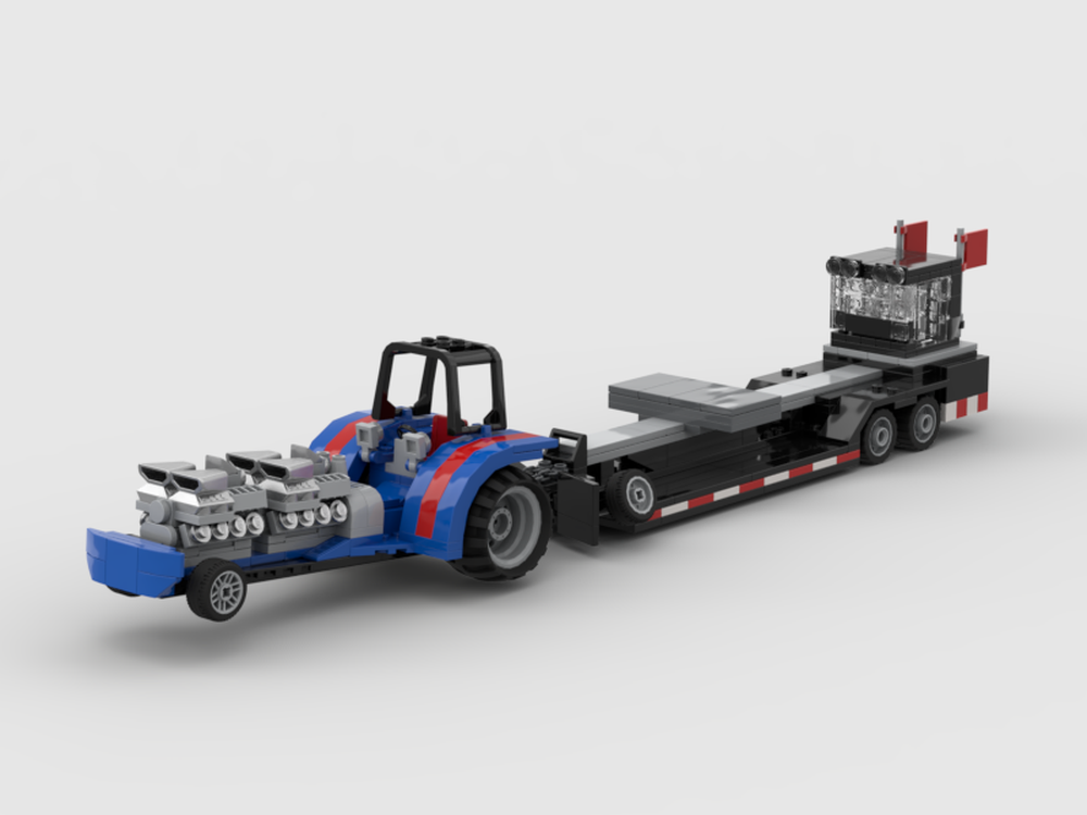 Lego Modified Pulling Tractor