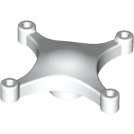 Lego Equipment Drone Body, 4 Arms / White