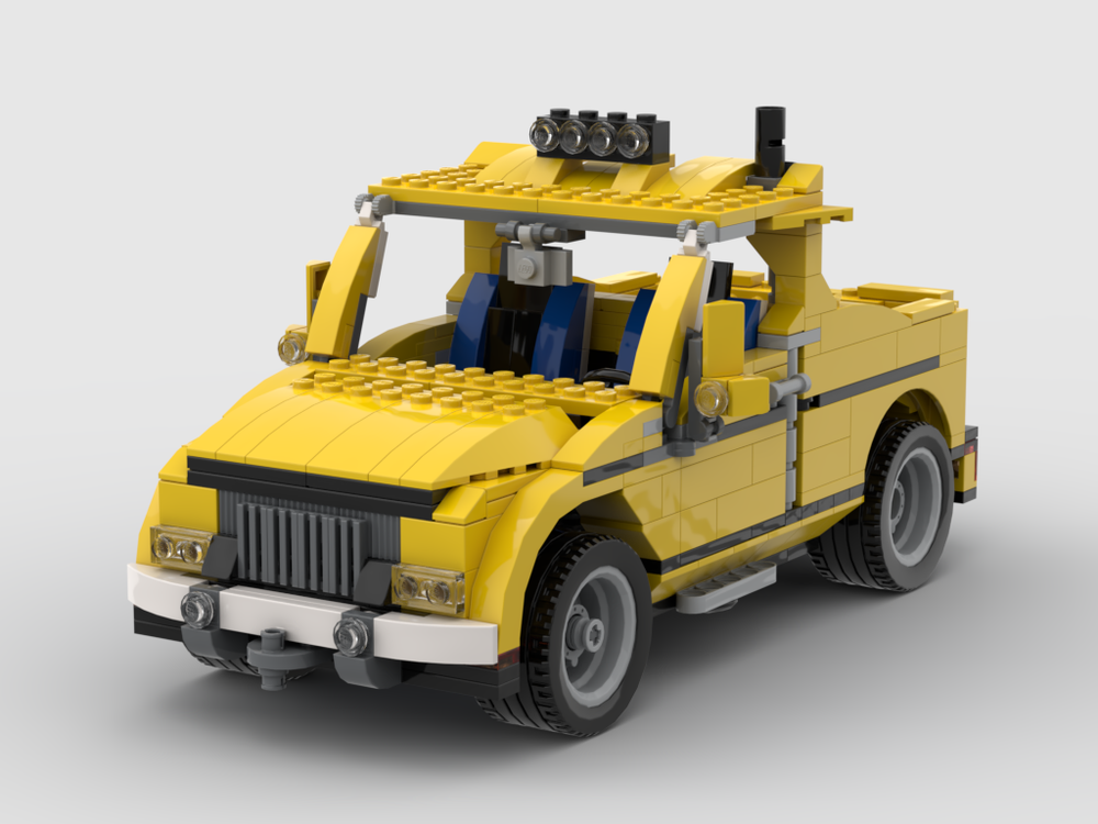 Lego Creator 5767 3 in 1 set - Alternate build - Jeep