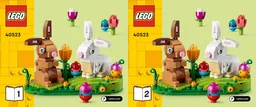 Easter Rabbits Display
