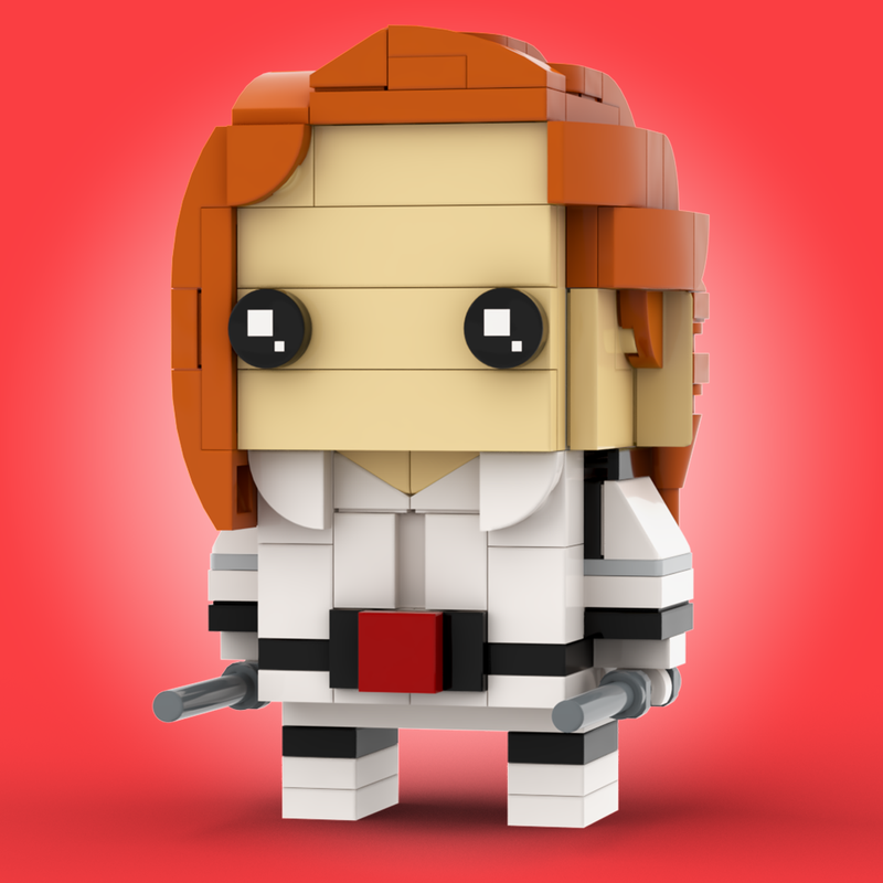 Lego Black Widow (Snow Suit) BrickHeadz