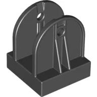 Duplo Winch Drum Holder 2 x 2 x 3 / Black