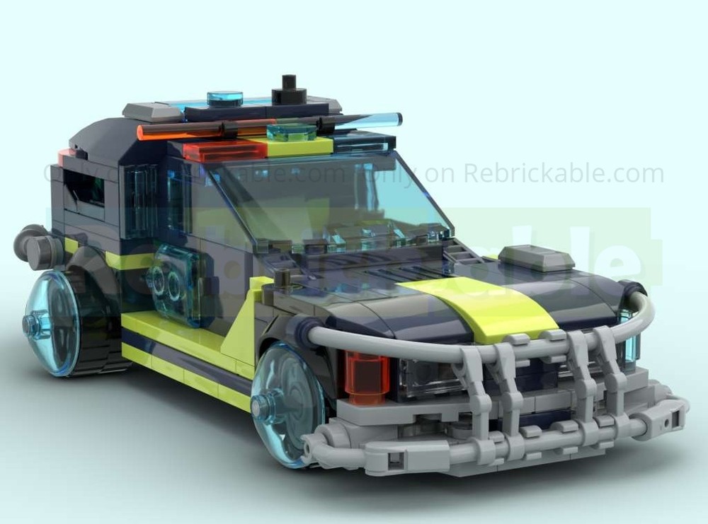 Lego Cyberpunk Police 'K-9' Unit